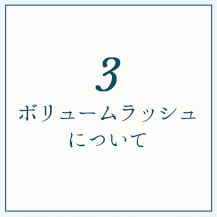 ボリュームラッシュについて
